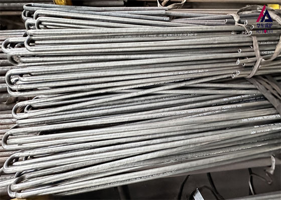 High Temperature Boiler Superheater Coils with 1 Year Warranty and Customized Tube Thickness